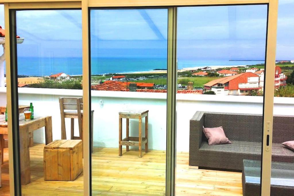 T2 à Anglet grande terrasse vue mer, plage à pied. Extérieur photo